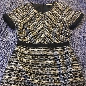 H&M’s unique tweed dress with pockets.